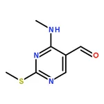RHAWN 4-(Methylamino)-2-(methylthio)pyrimidine-5-carbaldehyde