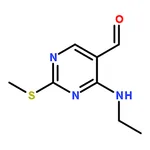 RHAWN 4-(Ethylamino)-2-(methylthio)pyrimidine-5-carbaldehyde