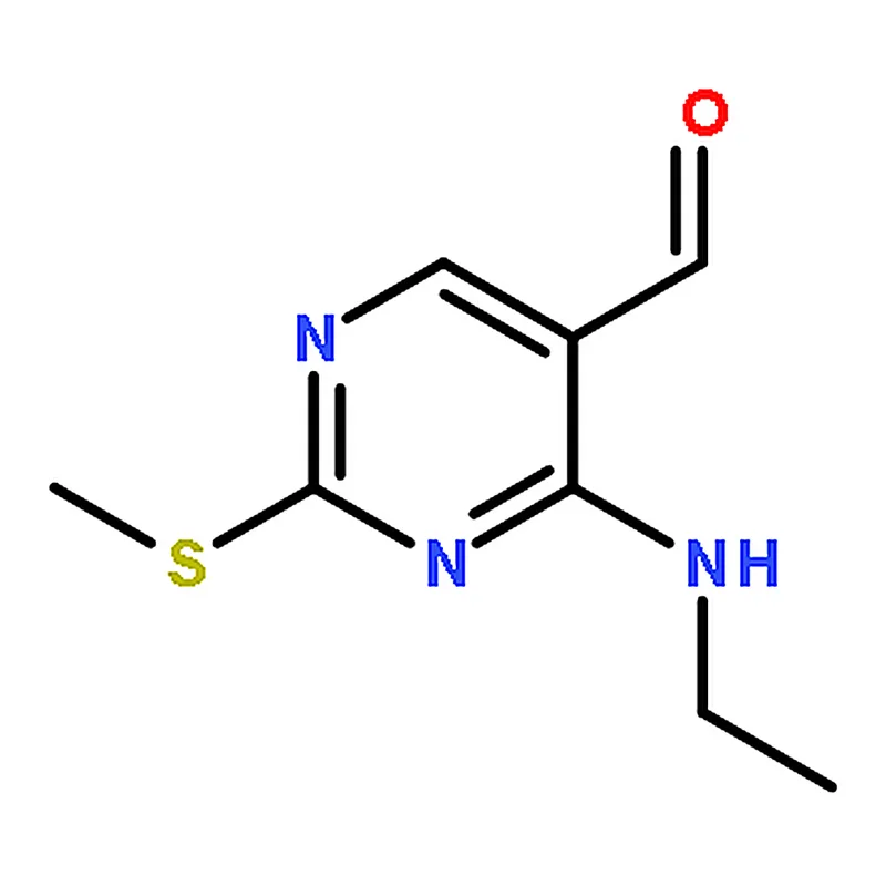 RHAWN 4-(Ethylamino)-2-(methylthio)pyrimidine-5-carbaldehyde
