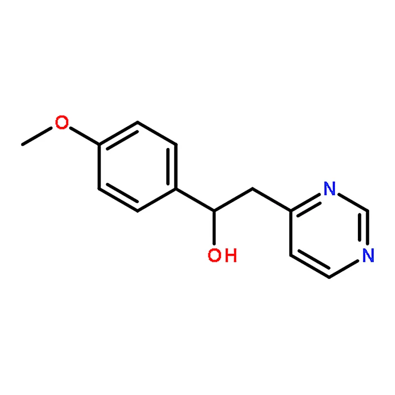 RHAWN 1-(4-Methoxyphenyl)-2-(pyrimidin-4-yl)ethanol