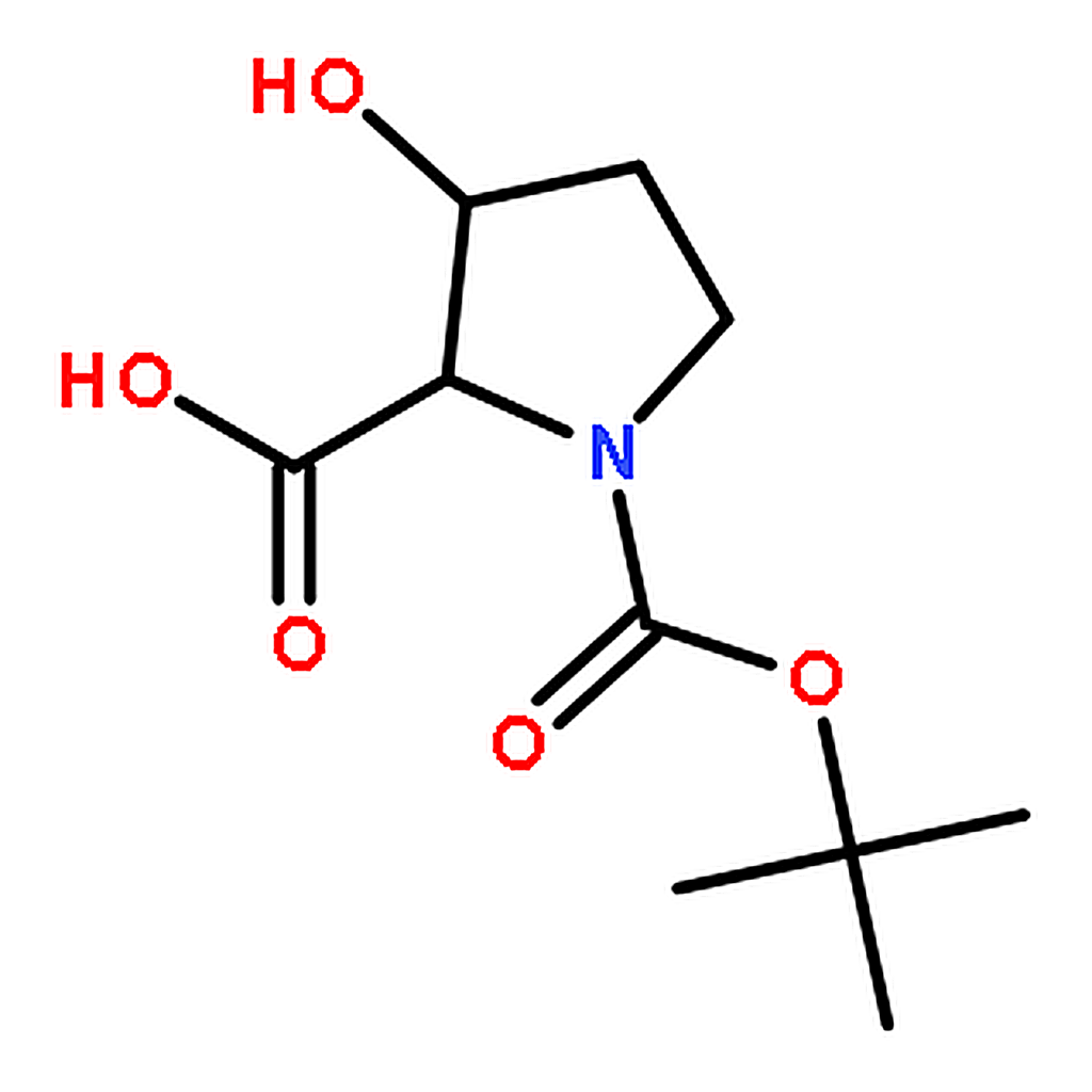 RHAWN (2S,3R)-1-(tert-Butoxycarbonyl)-3-hydroxypyrrolidine-2-carboxylic acid
