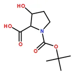 RHAWN (2S,3R)-1-(tert-Butoxycarbonyl)-3-hydroxypyrrolidine-2-carboxylic acid