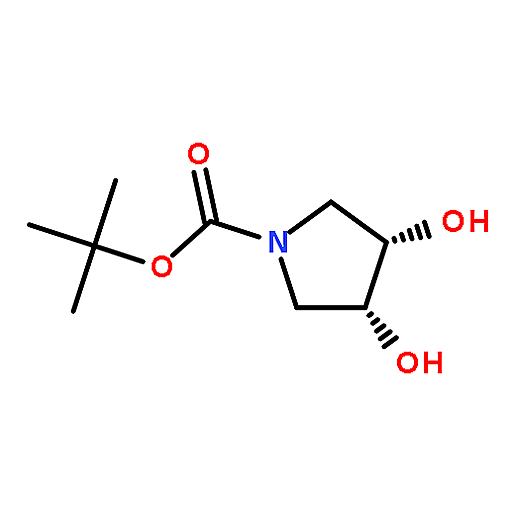 RHAWN (3R，4S)-tert-Butyl 3，4-dihydroxypyrrolidine-1-carboxylate