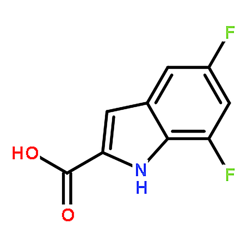 RHAWN 5,7-Difluoro-1H-indole-2-carboxylic acid
