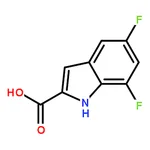 RHAWN 5,7-Difluoro-1H-indole-2-carboxylic acid