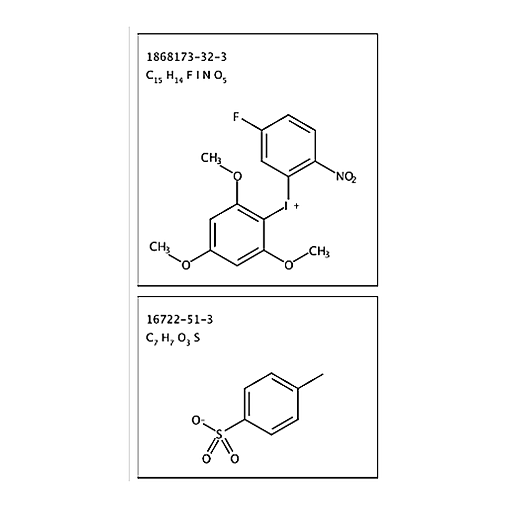 RHAWN (5-Fluoro-2-nitrophenyl)(2，4，6-trimethoxyphenyl)iodonium Tosylate