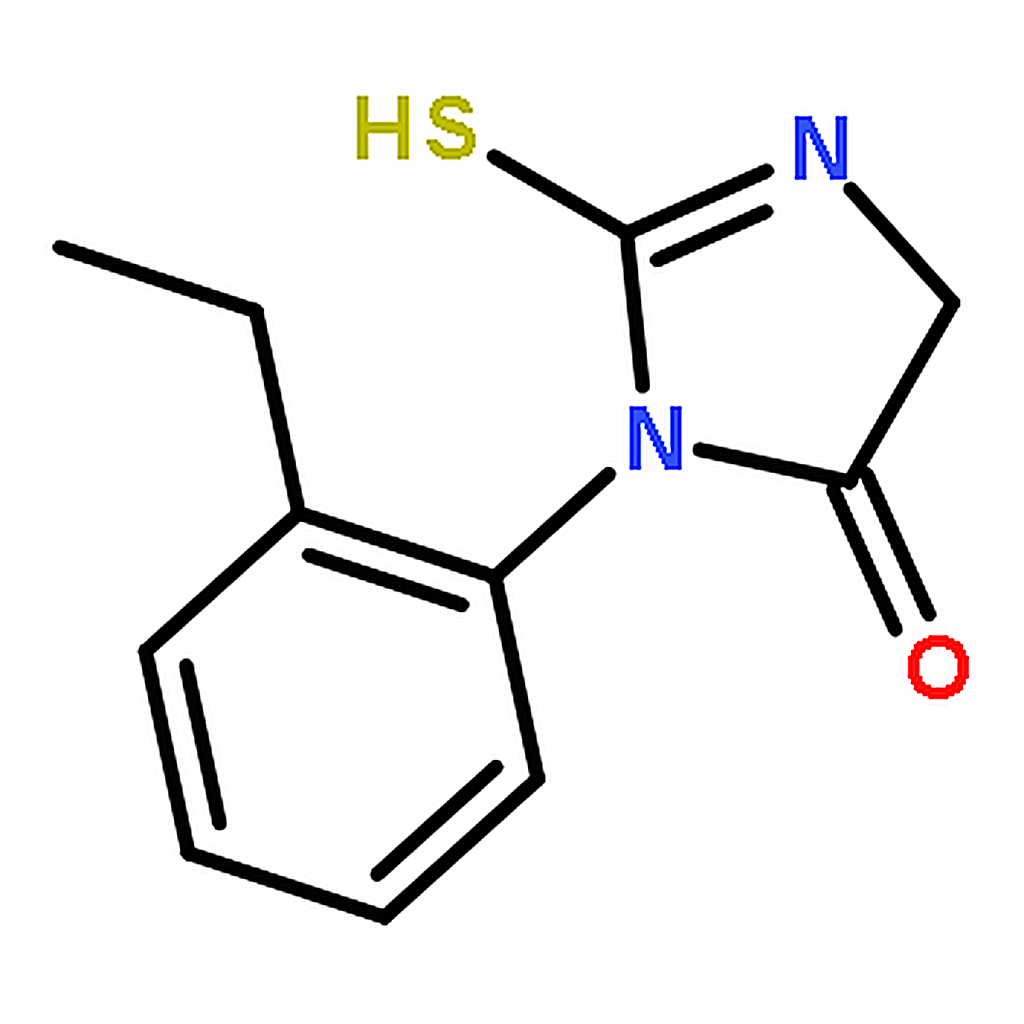 RHAWN 1-(2-Ethylphenyl)-2-mercapto-1H-imidazol-5(4H)-one