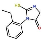 RHAWN 1-(2-Ethylphenyl)-2-mercapto-1H-imidazol-5(4H)-one