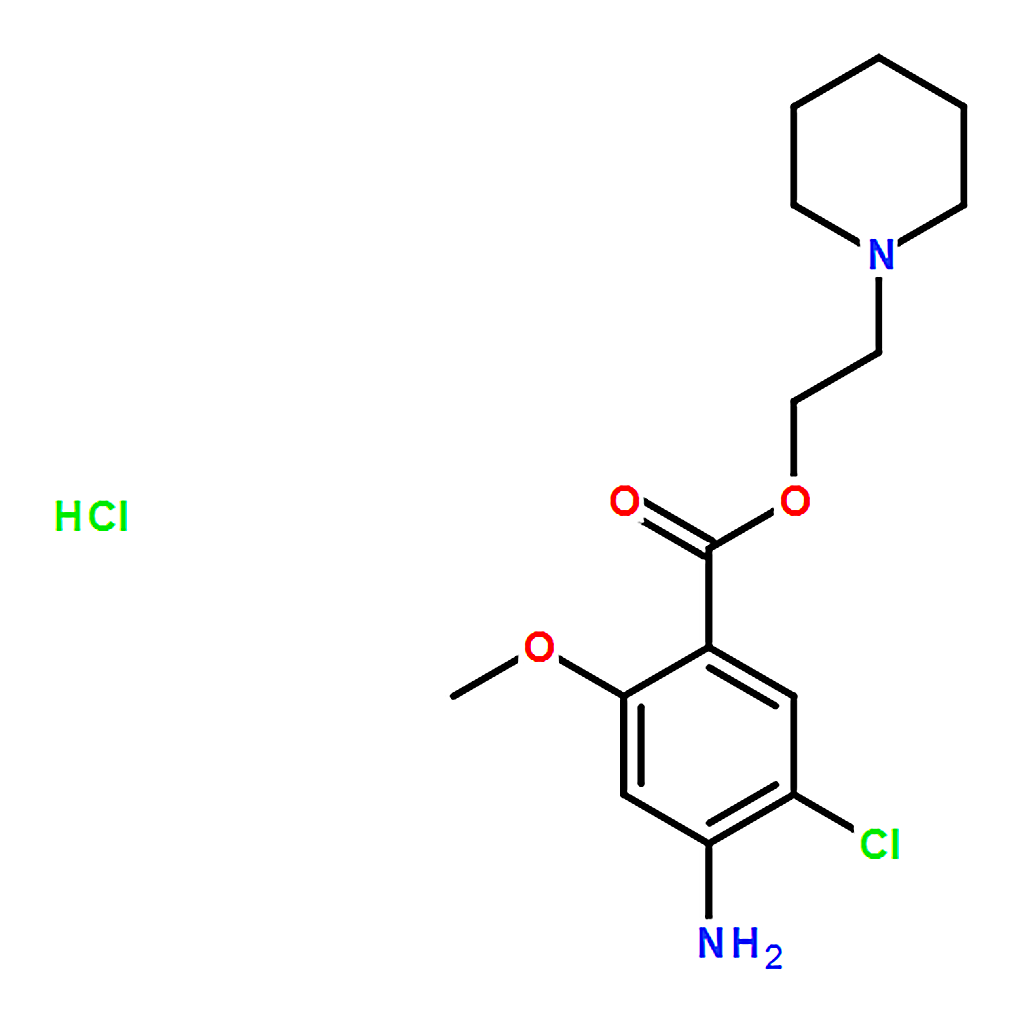 RHAWN 2-(Piperidin-1-yl)ethyl 4-amino-5-chloro-2-methoxybenzoate hydrochloride