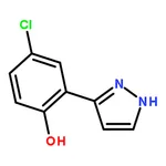 RHAWN 4-Chloro-2-(1<i>H</i>-pyrazol-3-yl)phenol