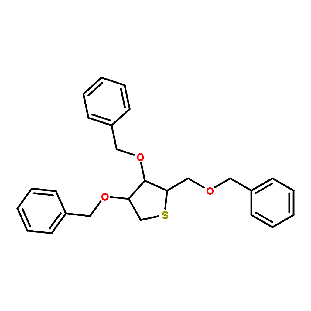 RHAWN (2R，3S，4S)-3，4-Bis(benzyloxy)-2-((benzyloxy)methyl)tetrahydrothiophene