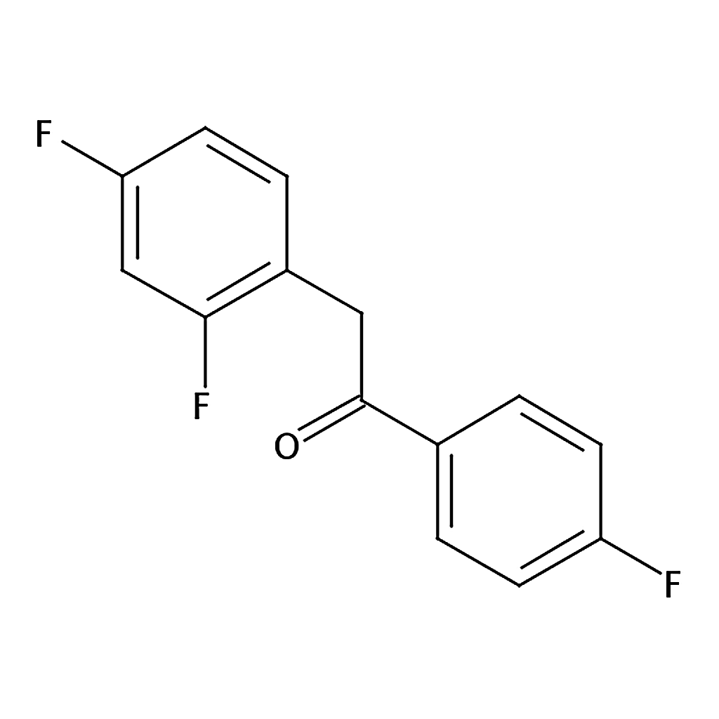 RHAWN 2-(2，4-difluorophenyl)-1-(4-fluorophenyl)ethanone
