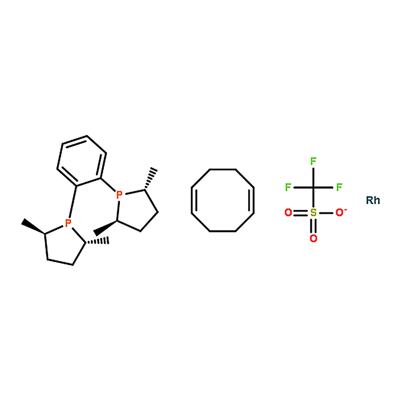 RHAWN (-)-1,2-Bis((2R,5R)-2,5-dimethylphospholano)benzene(1,5-cyclooctadiene)rhodium(I)trifluorome
