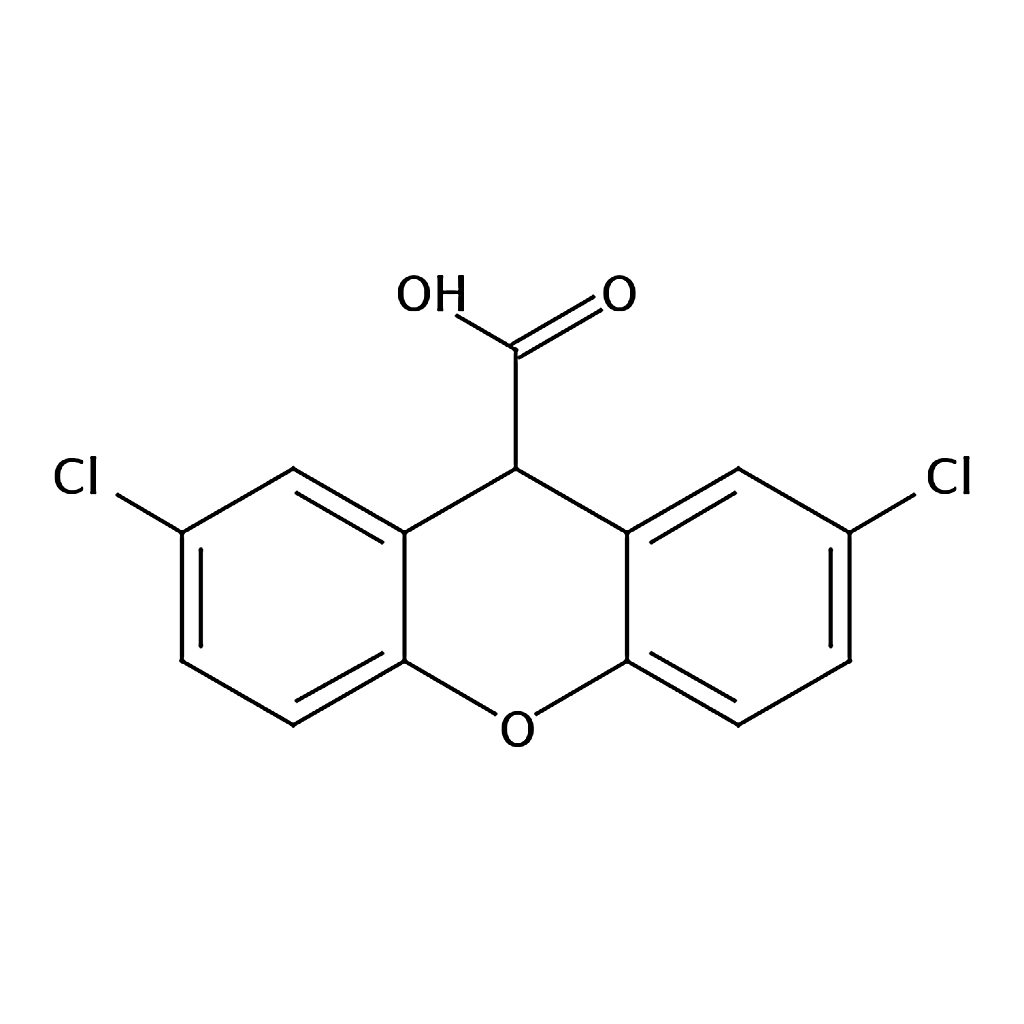 RHAWN 2,7-Dichloroxanthene-9-carboxylic acid