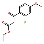 RHAWN Ethyl 3-(2-fluoro-4-methoxyphenyl)-3-oxopropanoate