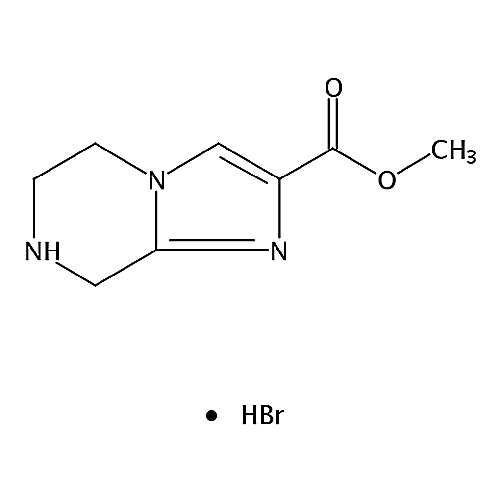 RHAWN Methyl 5,6,7,8-tetrahydroimidazo[1,2-a]pyrazine-2-carboxylate hydrobromide
