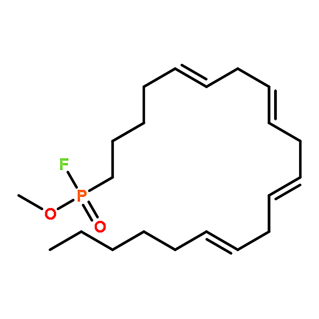 RHAWN (all-Z)-5,8,11,14-Eicosatetraenylphosphonofluoridic Acid Methyl Ester