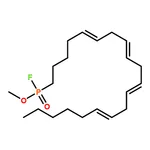 RHAWN (all-Z)-5,8,11,14-Eicosatetraenylphosphonofluoridic Acid Methyl Ester