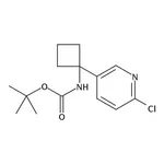 RHAWN tert-Butyl (1-(6-chloropyridin-3-yl)cyclobutyl)carbamate