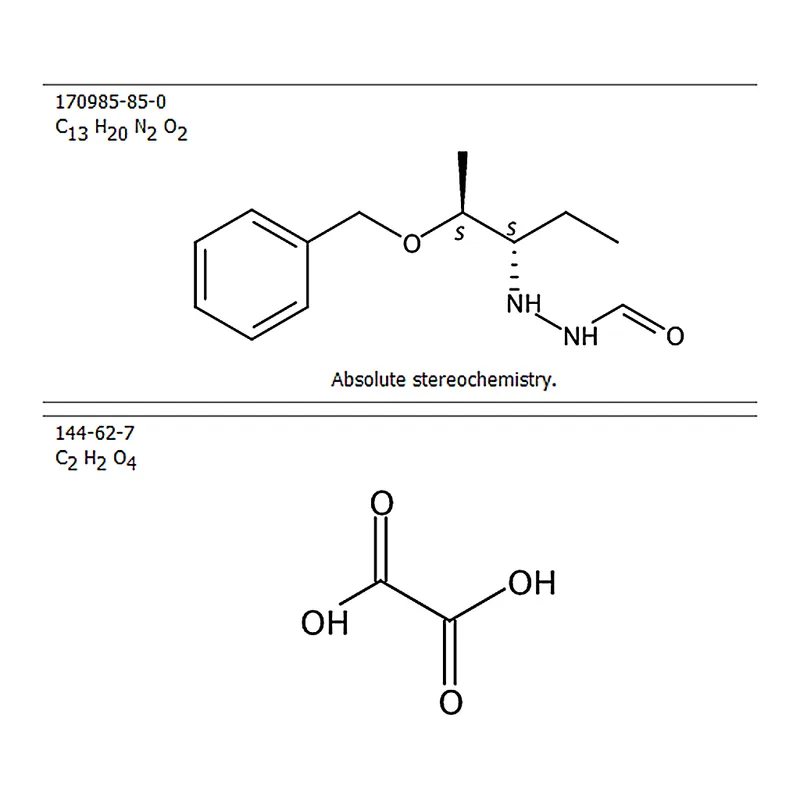 RHAWN N'-((2S,3S)-2-(Benzyloxy)pentan-3-yl)formohydrazide oxalate