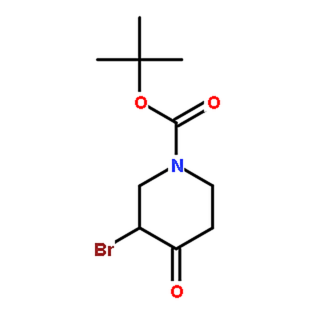 RHAWN 3-BROMO-4-OXO-PIPERIDINE-1-CARBOXYLIC ACID TERT-BUTYL ESTER