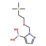 RHAWN (1-((2-(Trimethylsilyl)ethoxy)methyl)-1H-pyrazol-5-yl)boronic acid