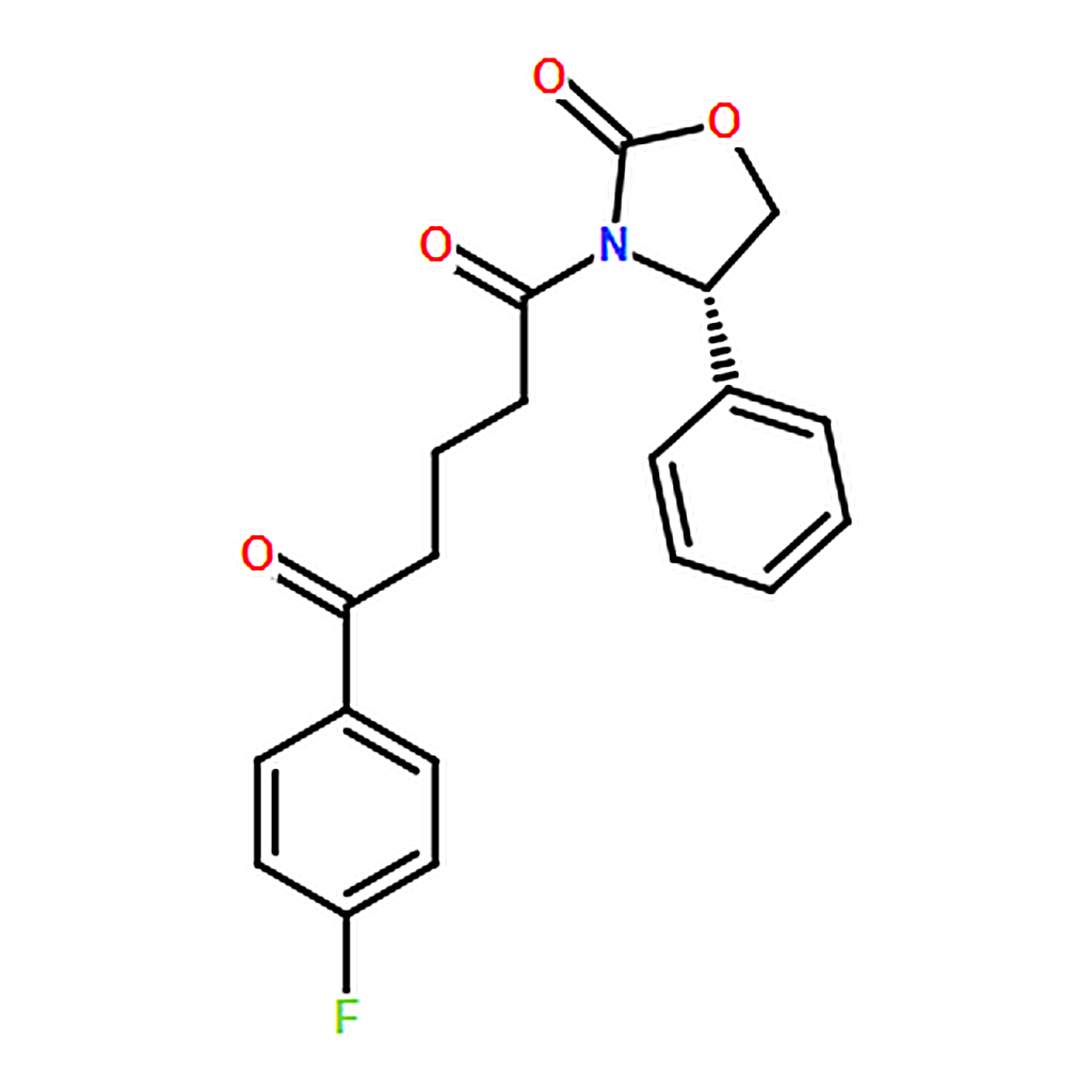 RHAWN (4S)-3-[5-(4-Fluorophenyl)-1,5-dioxopenyl]-4-phenyl-2-oxazolidinone
