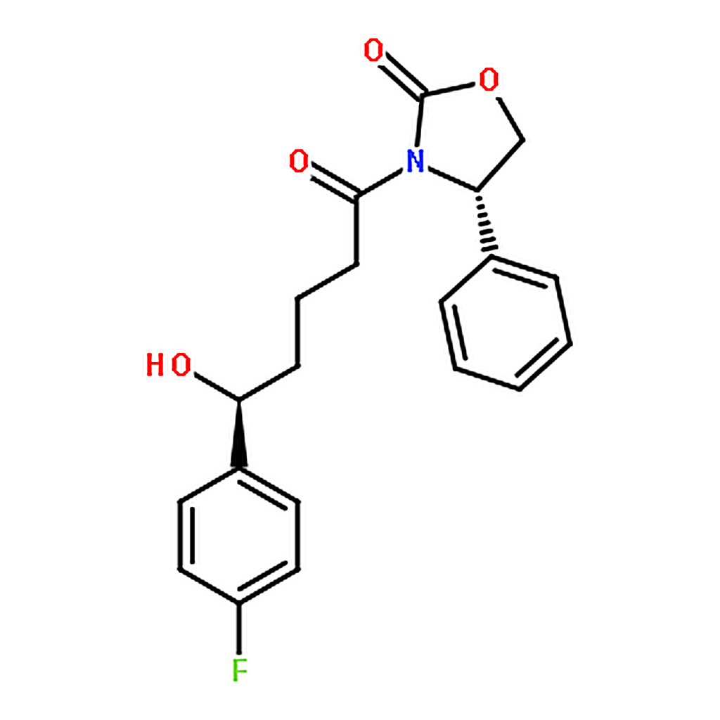 RHAWN (4S)-3-[(5R)-5-(4-FLUOROPHENYL)-5-HYDROXYPENTANOYL]-4-PHENYL-1,3-OXAZOLIDIN-2-ONE