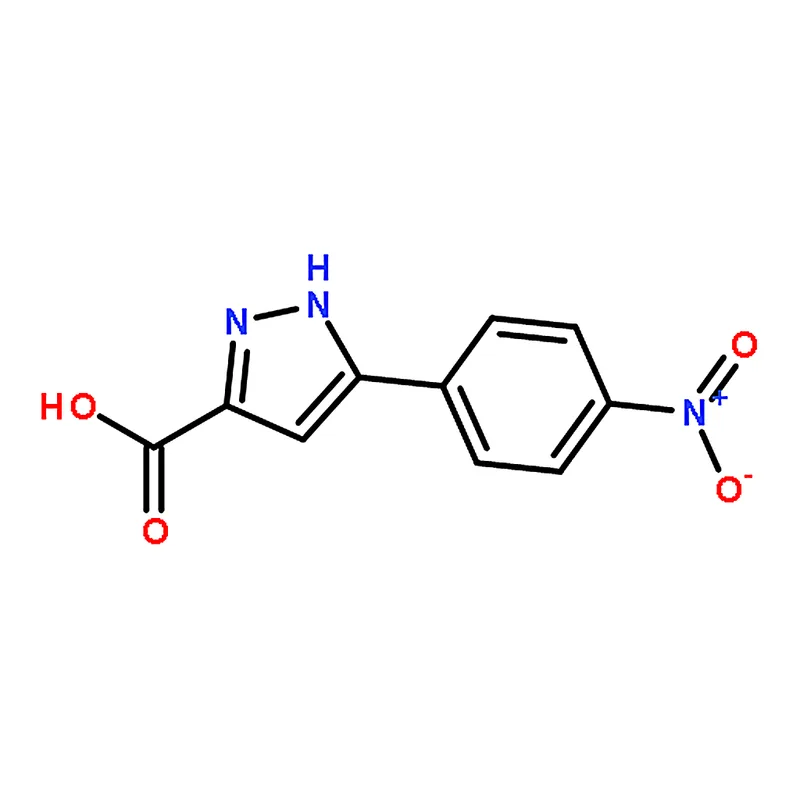 RHAWN 5-(4-Nitrophenyl)-1H-pyrazole-3-carboxylic acid