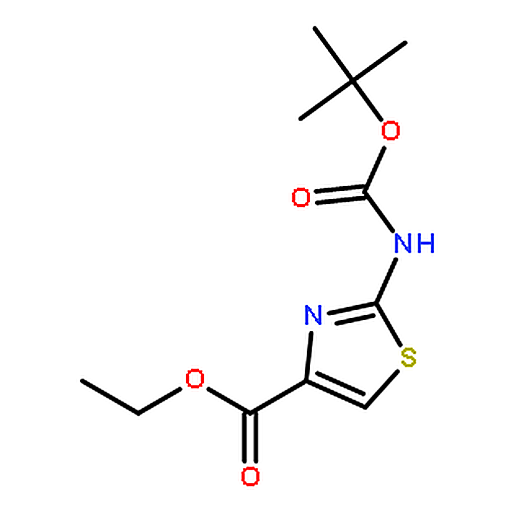 RHAWN Ethyl 2-((tert-butoxycarbonyl)amino)thiazole-4-carboxylate