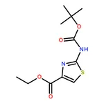 RHAWN Ethyl 2-((tert-butoxycarbonyl)amino)thiazole-4-carboxylate