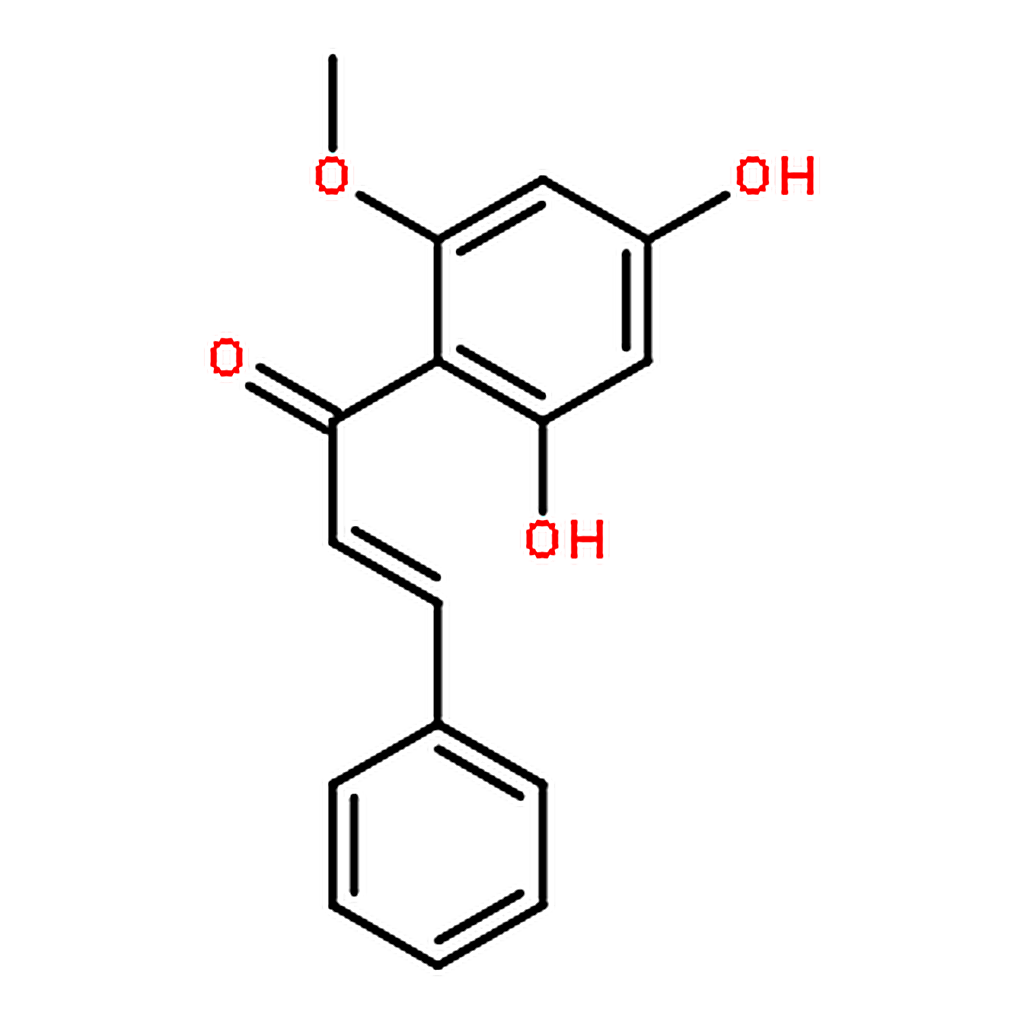 RHAWN 1-(2,4-Dihydroxy-6-methoxyphenyl)-3-phenylprop-2-en-1-one