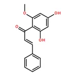 RHAWN 1-(2,4-Dihydroxy-6-methoxyphenyl)-3-phenylprop-2-en-1-one