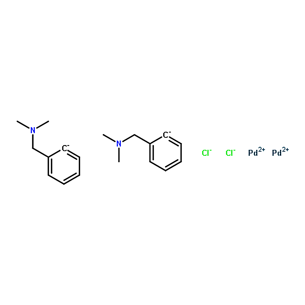 RHAWN Di-┢-chlorobis[2-[(dimethylamino)methyl]phenyl-C,N]dipalladium(II)