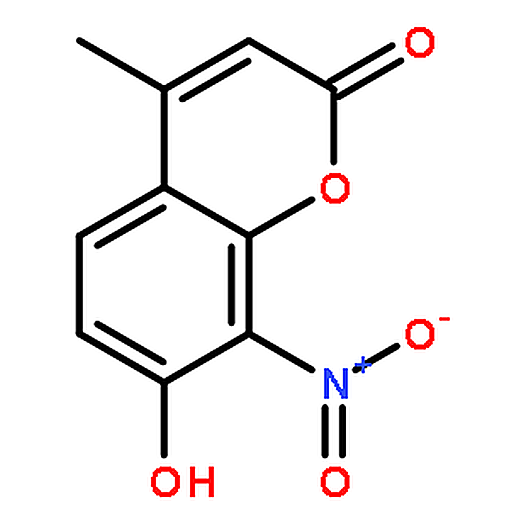 RHAWN 7-Hydroxy-4-methyl-8-nitrocoumarin