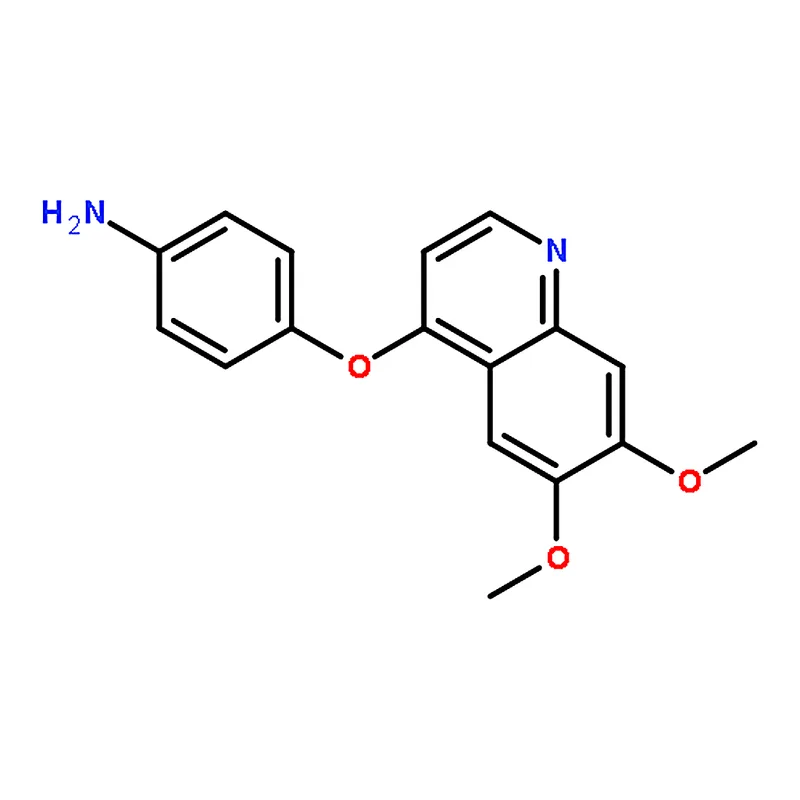 RHAWN 4-(6,7-dimethoxyquinolin-4-yl)oxyaniline