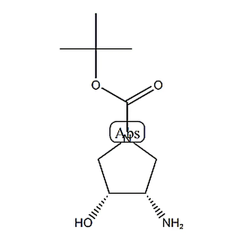 RHAWN tert-butyl (3S,4R)-3-amino-4-hydroxypyrrolidine-1-carboxylate