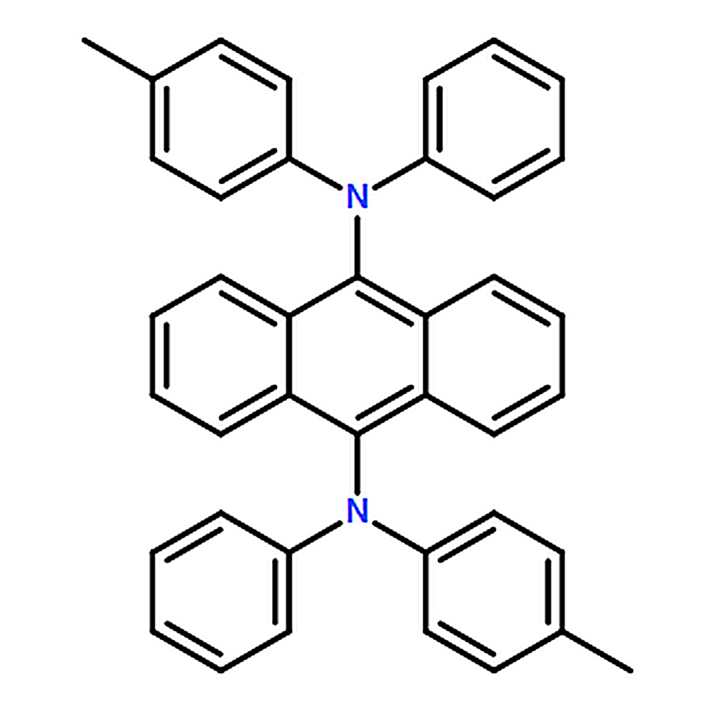 RHAWN 9,10-Bis[<i>N</i>-(<i>p</i>-tolyl)anilino]anthracene