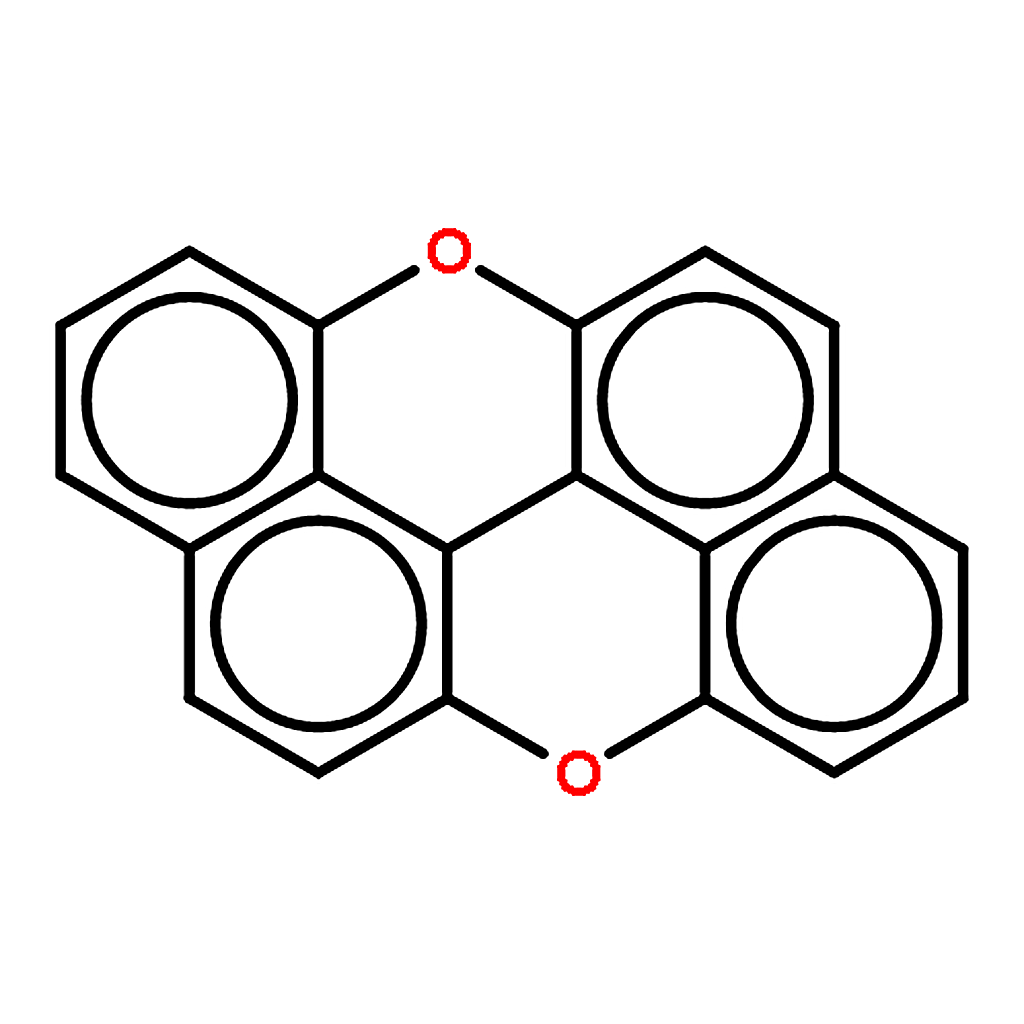 RHAWN Xantheno[2，1，9，8-klmna]xanthene