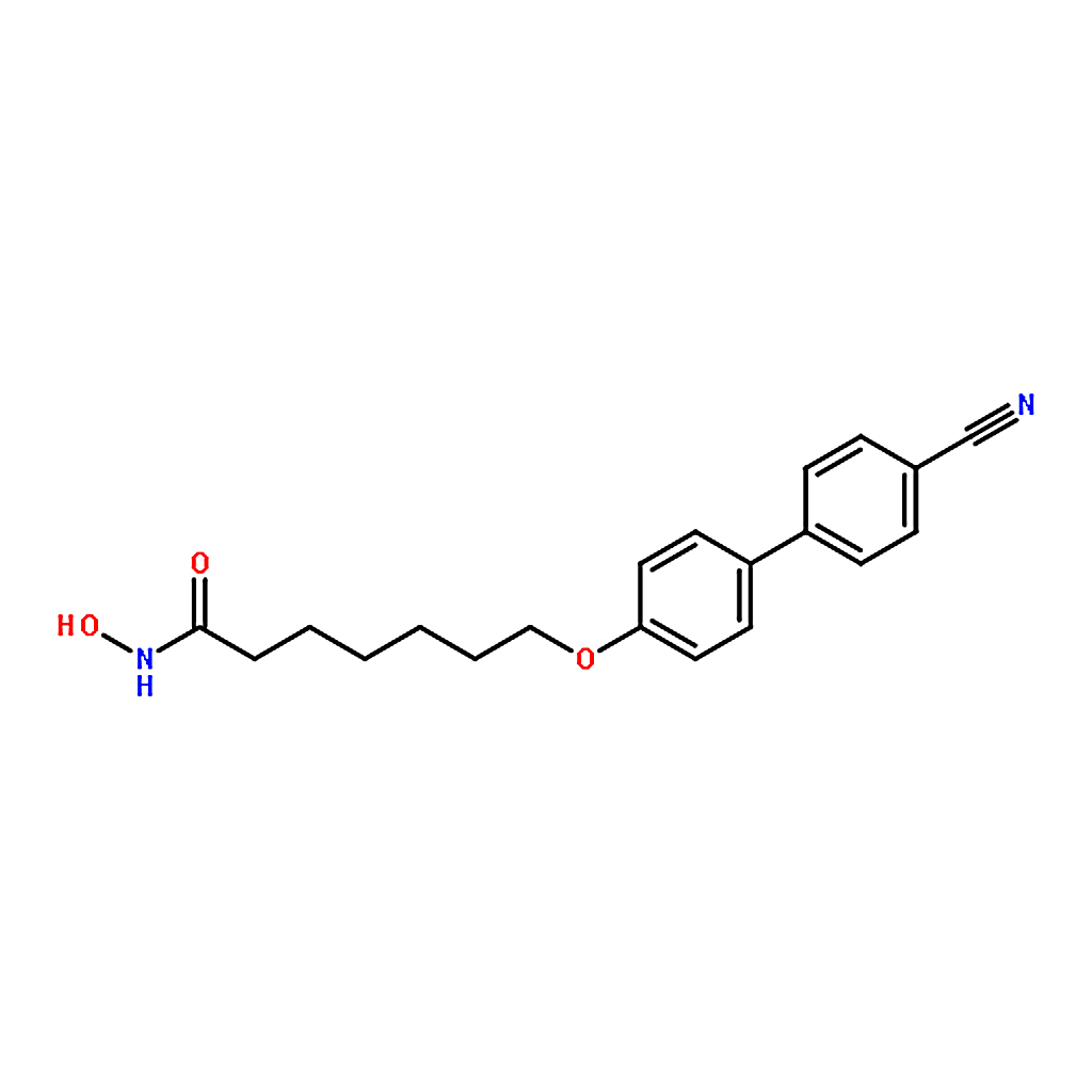 RHAWN 7-((4'-Cyano-[1，1'-biphenyl]-4-yl)oxy)-N-hydroxyheptanamide