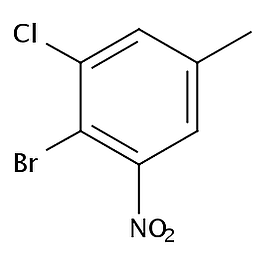 RHAWN 2-Bromo-1-chloro-5-methyl-3-nitrobenzene