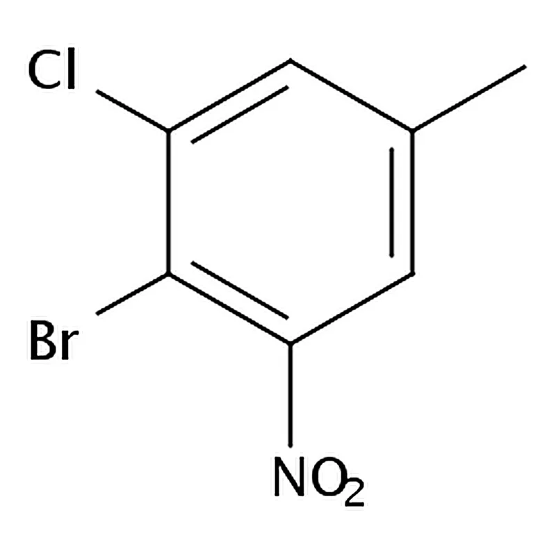 RHAWN 2-Bromo-1-chloro-5-methyl-3-nitrobenzene