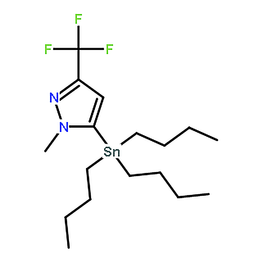 RHAWN 1-Methyl-5-(tributylstannyl)-3-(trifluoromethyl)-1H-pyrazole