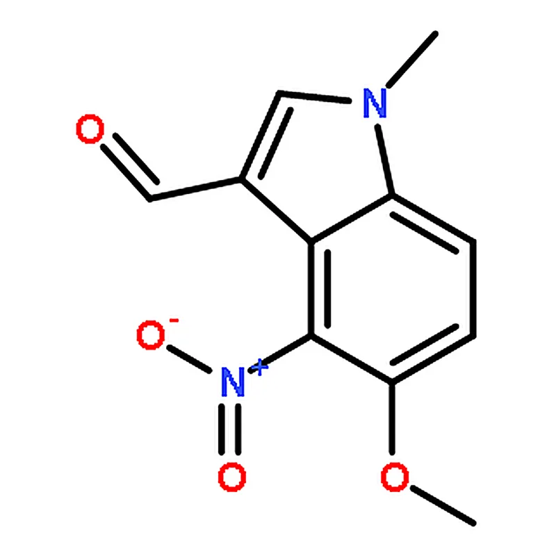 RHAWN 5-Methoxy-1-methyl-4-nitroindole-3-carboxaldehyde
