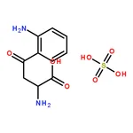 RHAWN (2R)-2-amino-4-(2-aminophenyl)-4-oxobutanoic acid;sulfuric acid