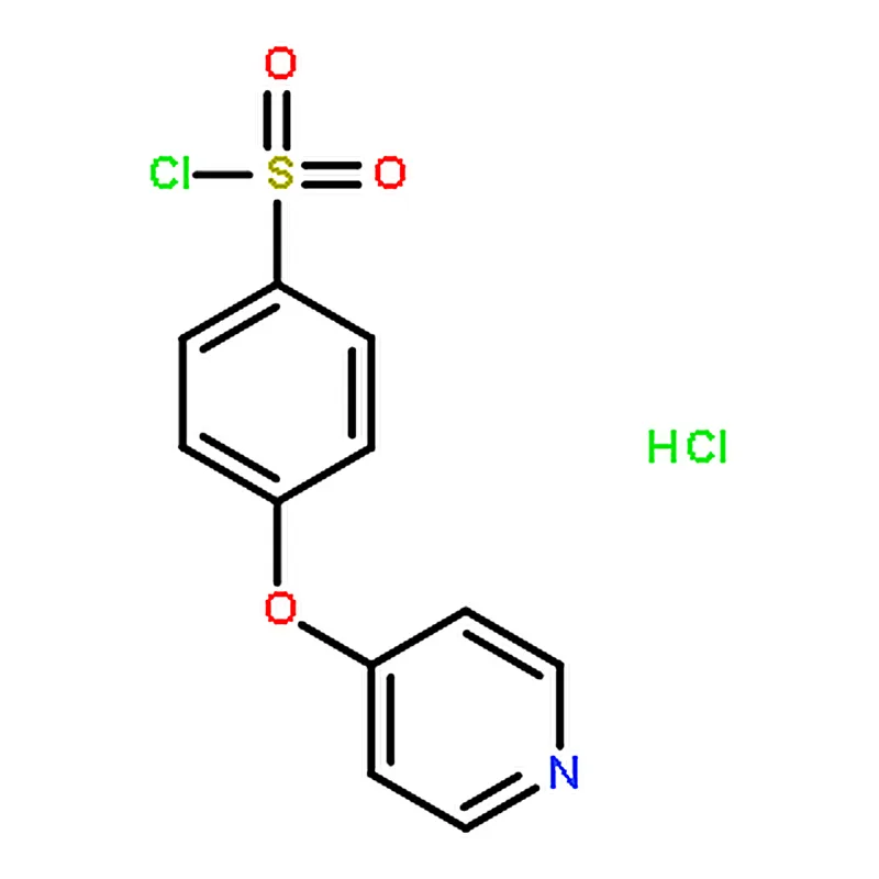 RHAWN 4-(Pyridin-4-yloxy)benzene-1-sulfonyl chloride hydrochloride