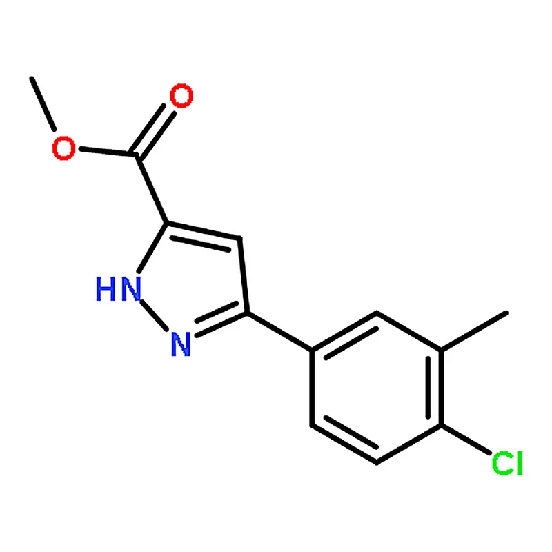 RHAWN Methyl 5-(4-chloro-3-methylphenyl)-1H-pyrazole-3-carboxylate