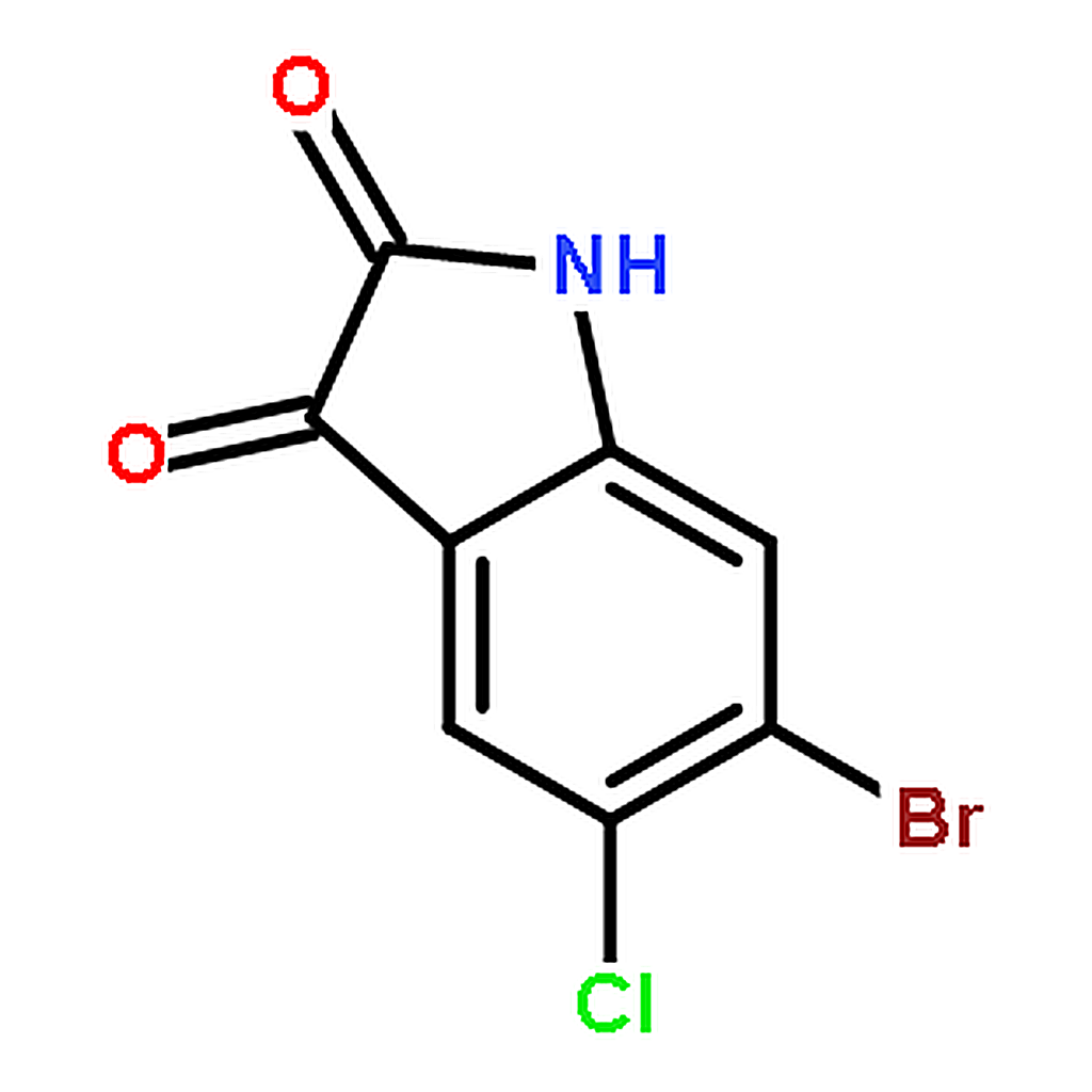 RHAWN 6-Bromo-5-chloroindoline-2，3-dione