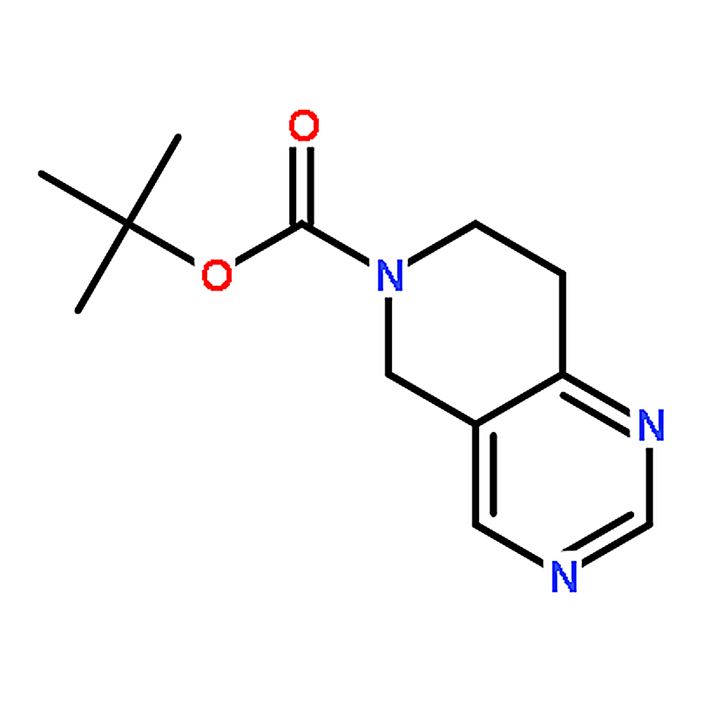 RHAWN tert-Butyl 7，8-dihydropyrido[4，3-d]pyrimidine-6(5H)-carboxylate