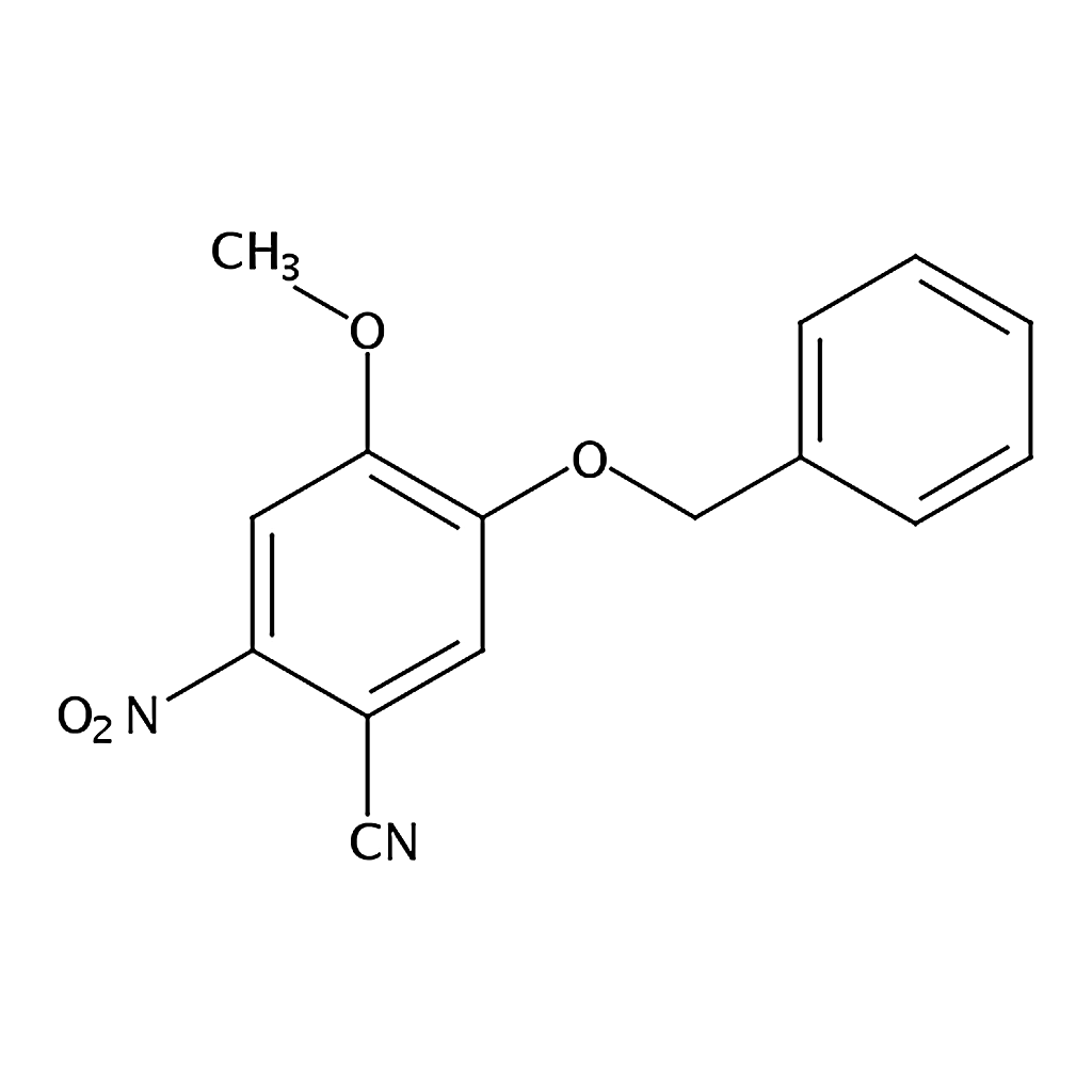 RHAWN 5-(Benzyloxy)-4-methoxy-2-nitrobenzonitrile